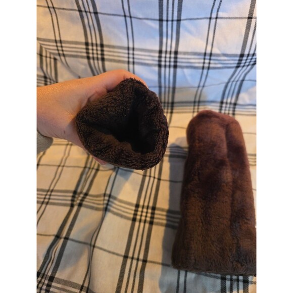 Knight Golf Head Covers Brown Plush Fuzzy 5 and 3 - Picture 5 of 6